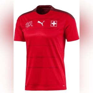 Puma Switzerland National Soccer Team Home Jersey